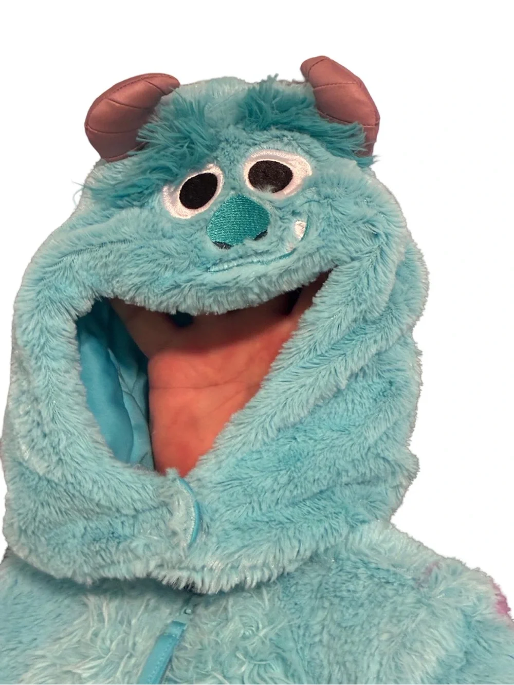 Disneycore Pixar Monsters Inc Costume Sulley Plush Hooded Two Piece Pottery Barn